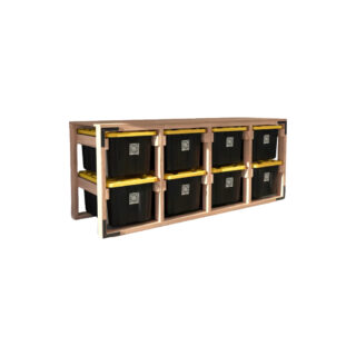 4x2 Tote Storage Rack (No Totes Included)