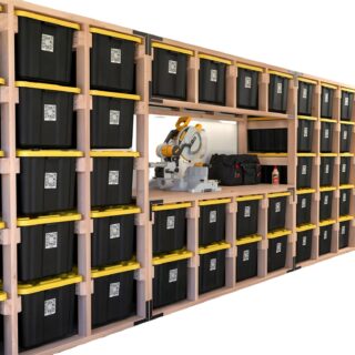 Build Your Own - Starts with a 4x5 Tote Storage